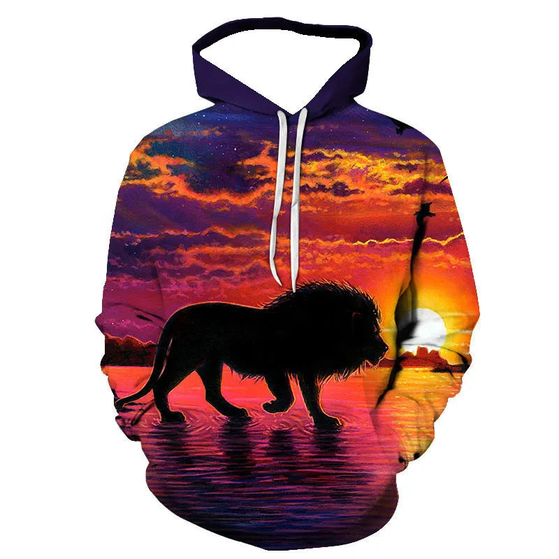 AspenFrost Oversized Camo Hoodie