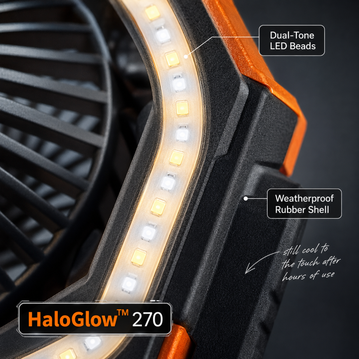 Halovex 4-in-1 Camping Fan