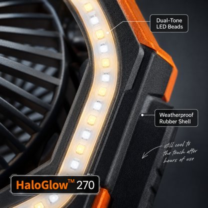 Halovex 4-in-1 Camping Fan