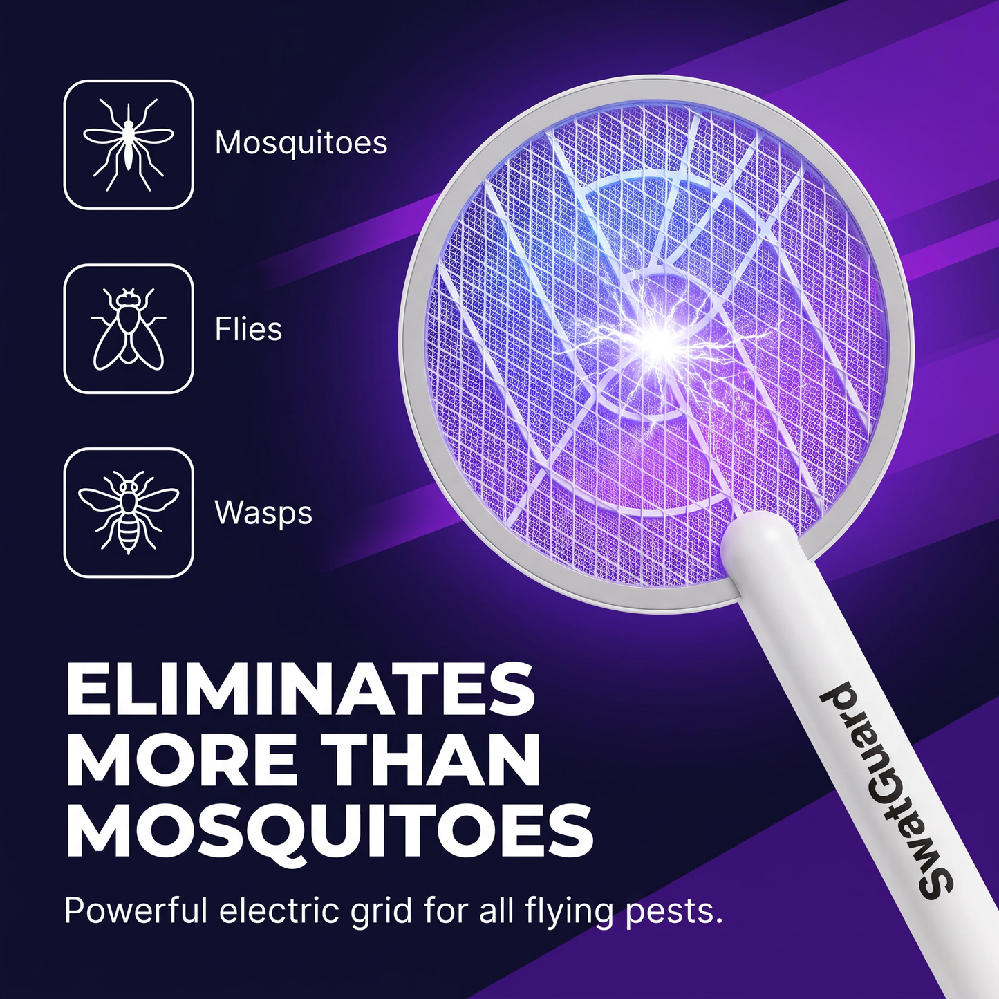 SwatGuard Electric Fly Swatter
